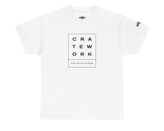 Cratework Vinyl DJ Shirt for Beatmakers Hip-Hop
