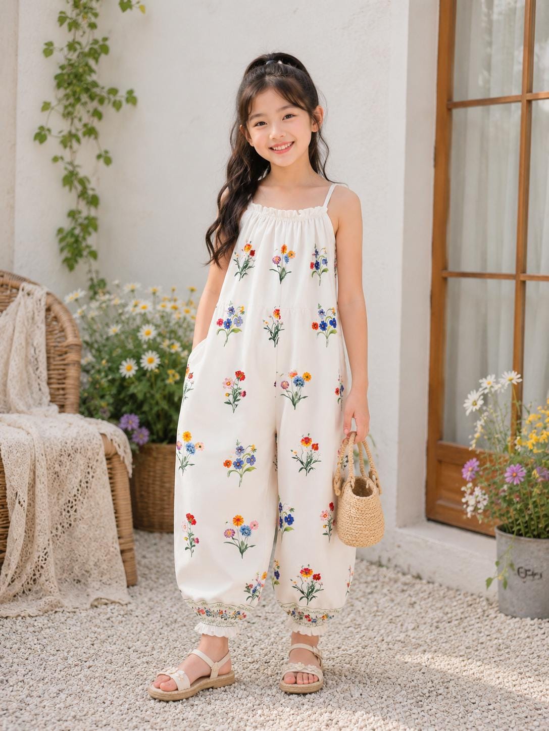 Floral Jumpsuit - Etsy