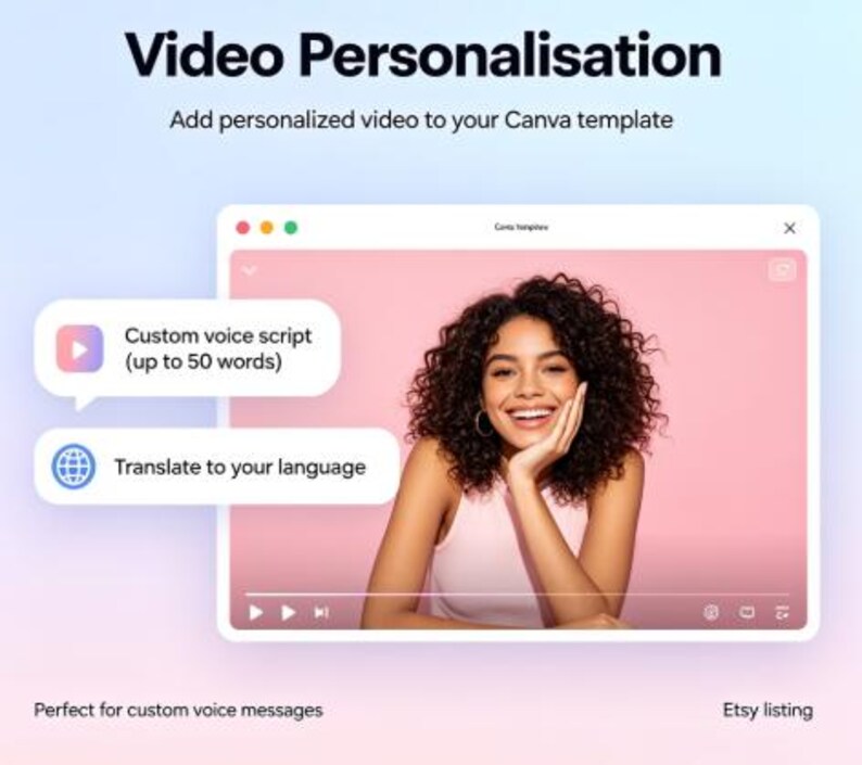 Video Personalization Add-on | Change Language or Add Custom Script (up ...