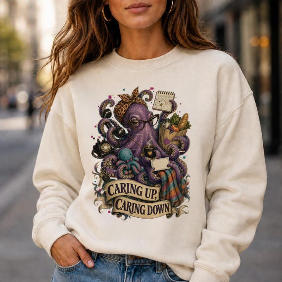 16 PNG Sandwich Generation | Funny Family Caregiver Animals | for Sublimation, T-Shirts and Crafts