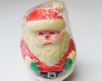 75 Latex Shape Candle Holder Santa Claus 