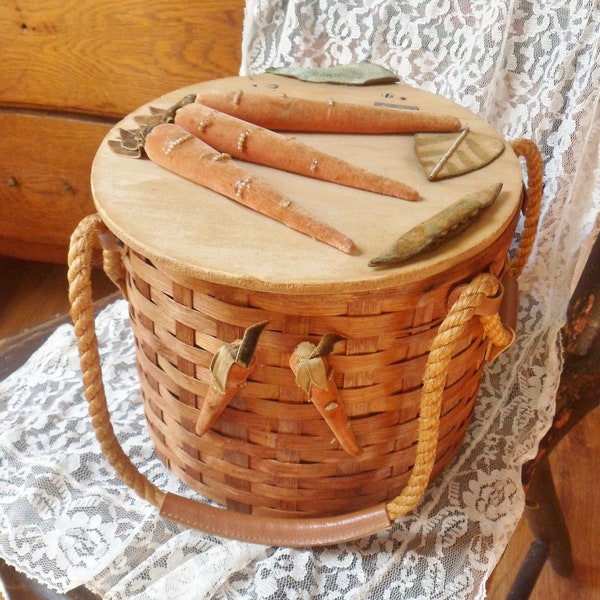 Basket Purse Etsy
