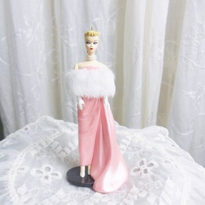 Enchanted Evening Barbie Keepsake Ornament, Vintage Original Barbie Series 3 Collection 1996 , In Original Hallmark Box in Plastic Bag