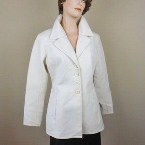 Winter white wool blazer shop