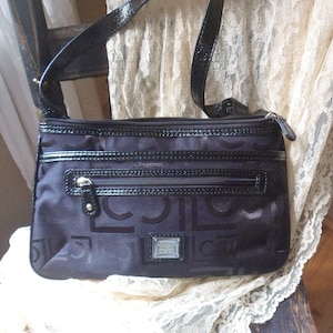 Quilted bag with front LC logo, Bags