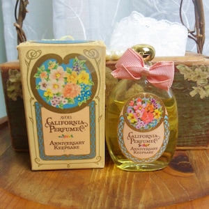 Avon California Perfume Co, Full Bottle of Charisma Cologne, Glass Anniversary Keepsake Bottle in Original Box