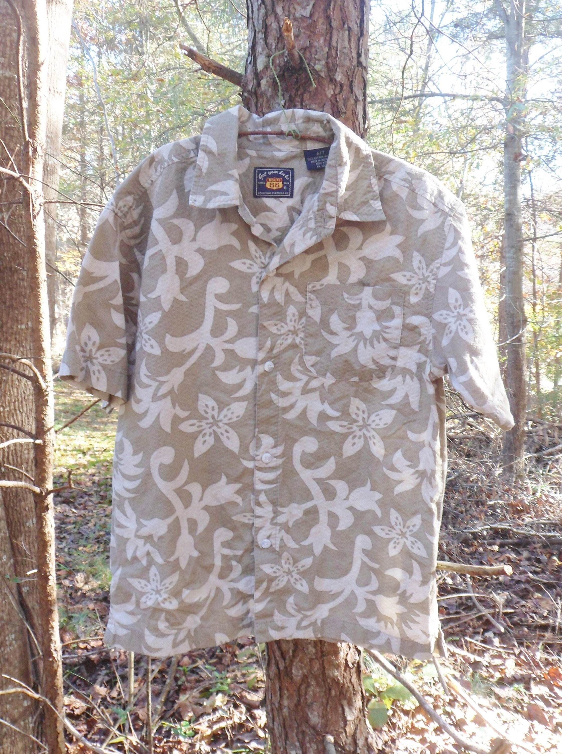 Route 66 button down shirt Clearance