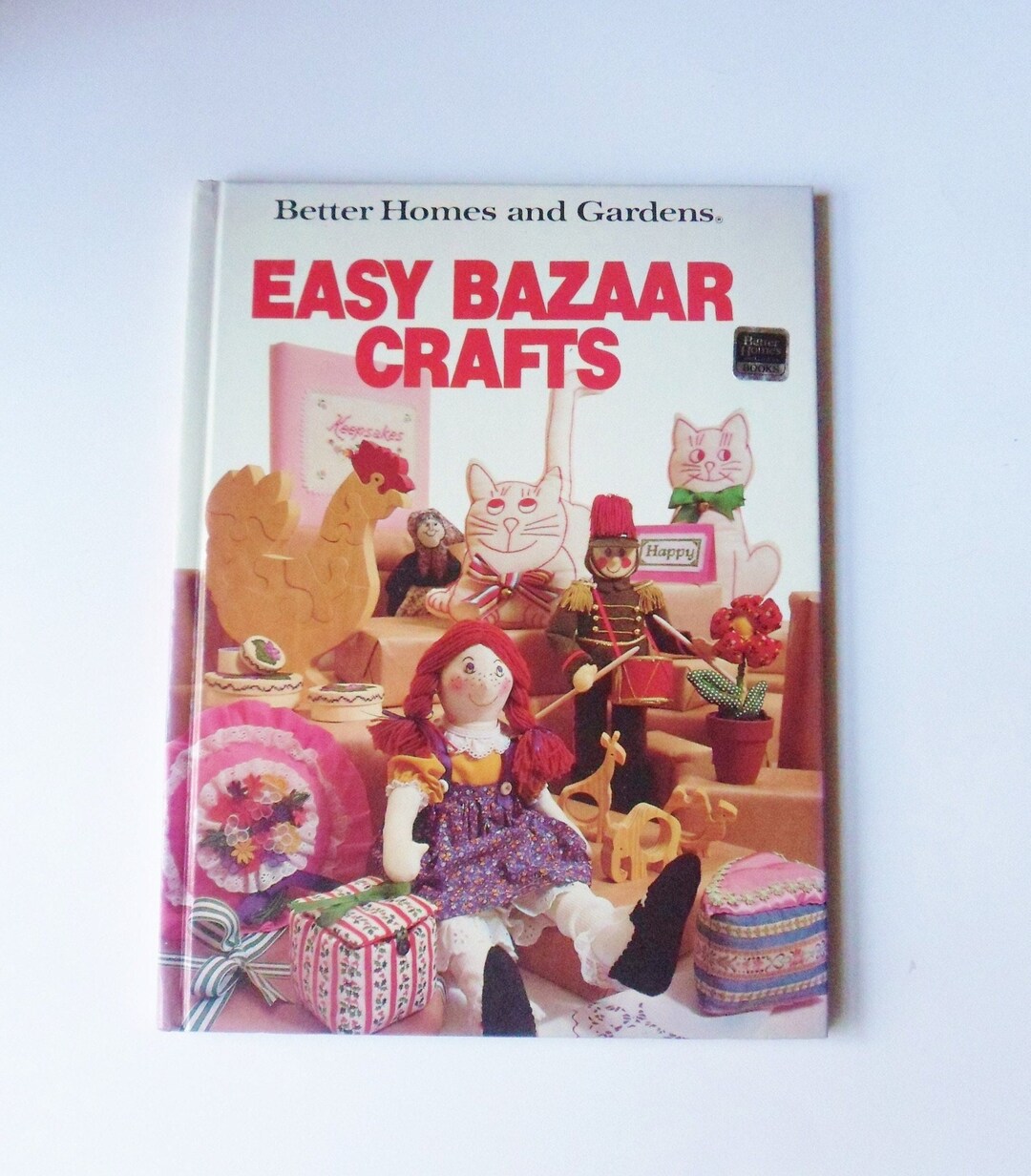 Livre d'artisanat Easy Bazaar par Better Homes and Gardens, vintage ...