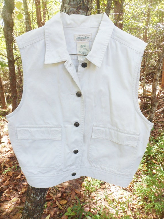 St Johns Bay Womens White Sports Vest 