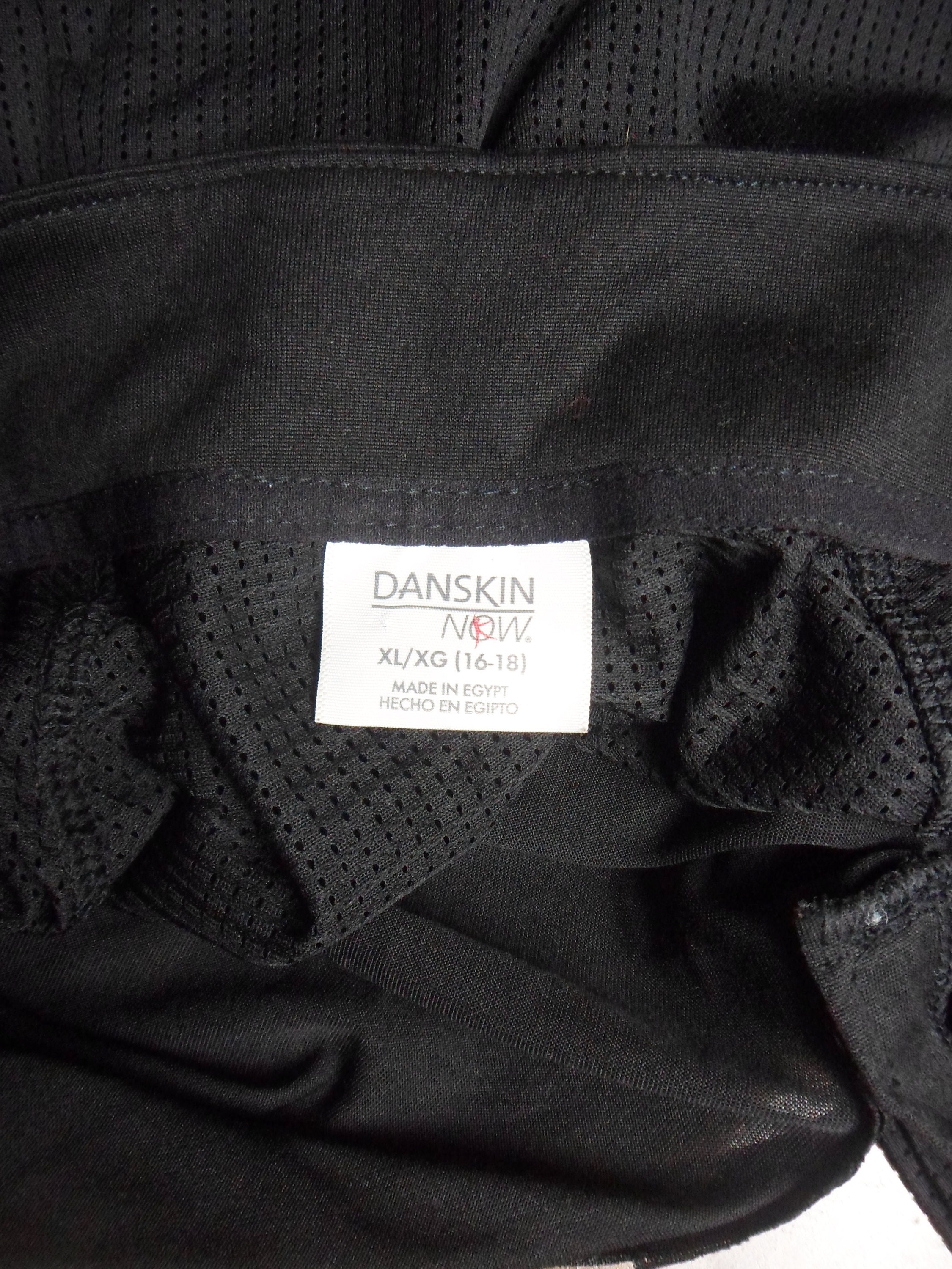 Danskin Now Black Exercise Jacket, Pull Over Half Zipper Workout Jacket,  Size XL, Vintage Dri More Jacket 