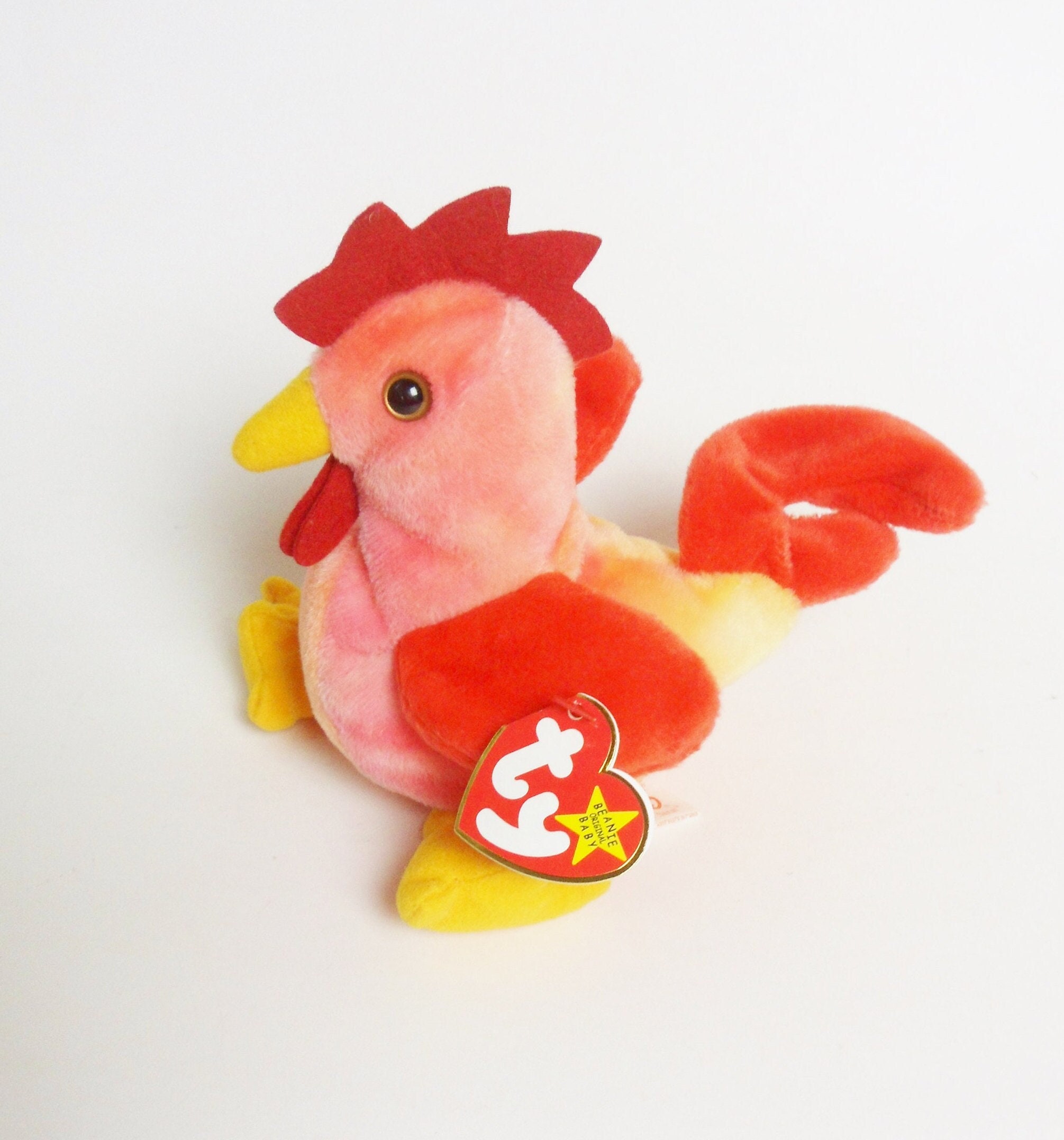 Strut Beanie Baby, Beanie Babies Collection, DOB March 8 1996