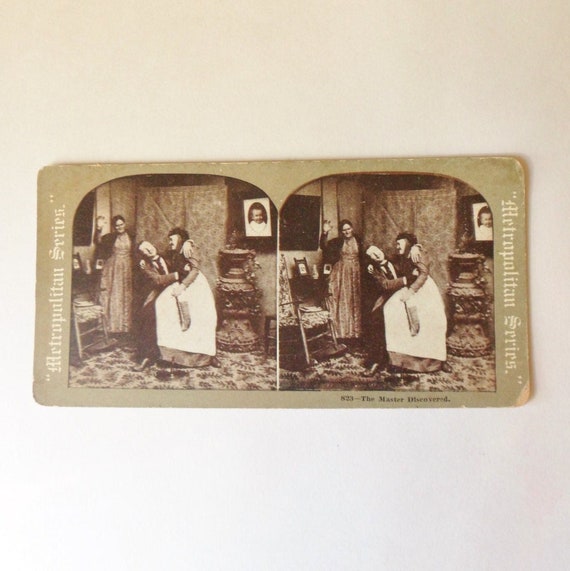 rare stereoview cards WW1 Vtg Lot Of 4 Stereoscope Photograph Viewer The Master Discovered Stereoscope Card