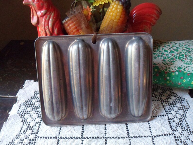 Cornbread Stick Forms Two Cornbread Pans Corn on the Cob Pans Ears of Corn Molds