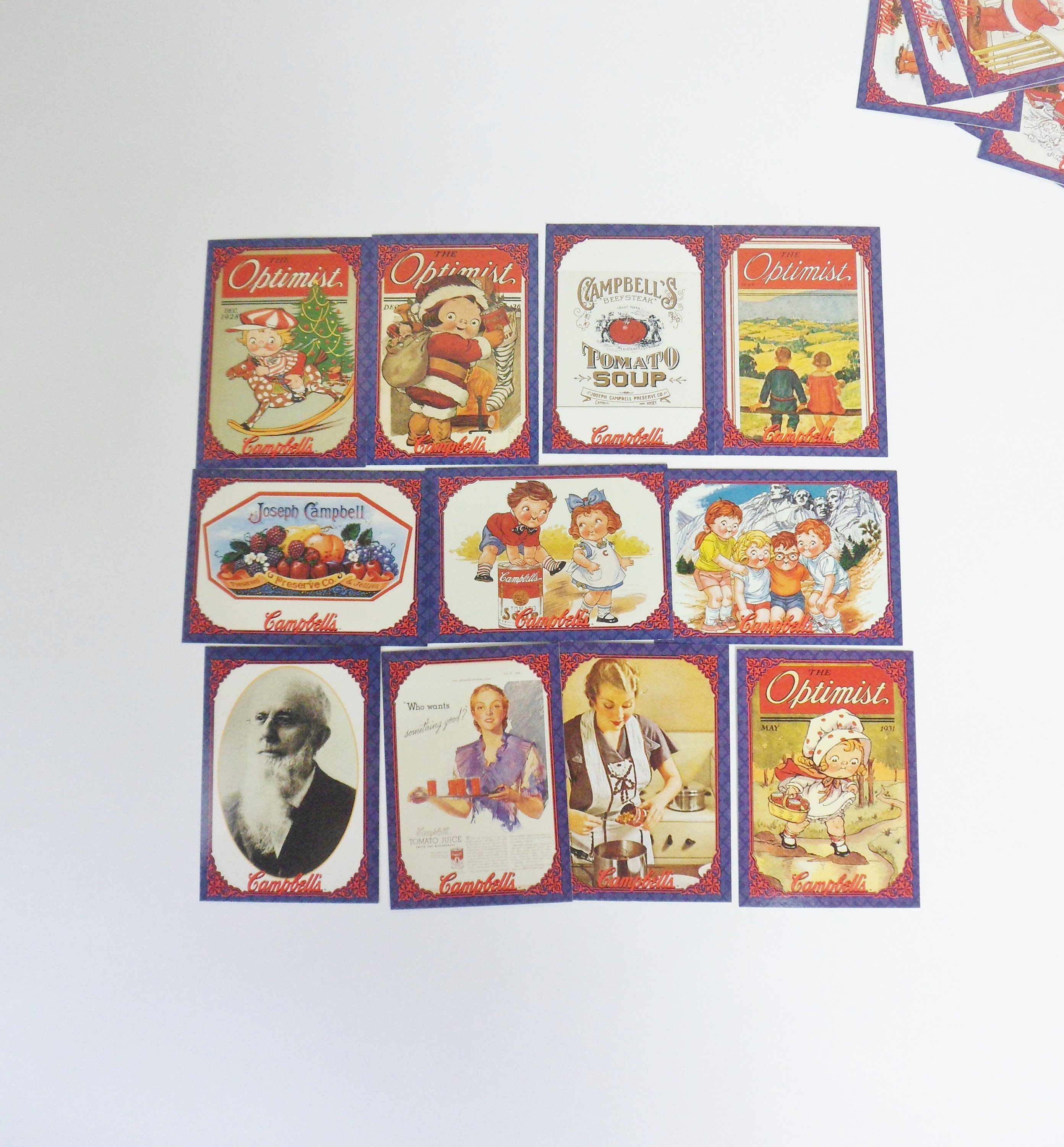 The Campbells Collection Cards 36 Campbell Soup Trading | Etsy