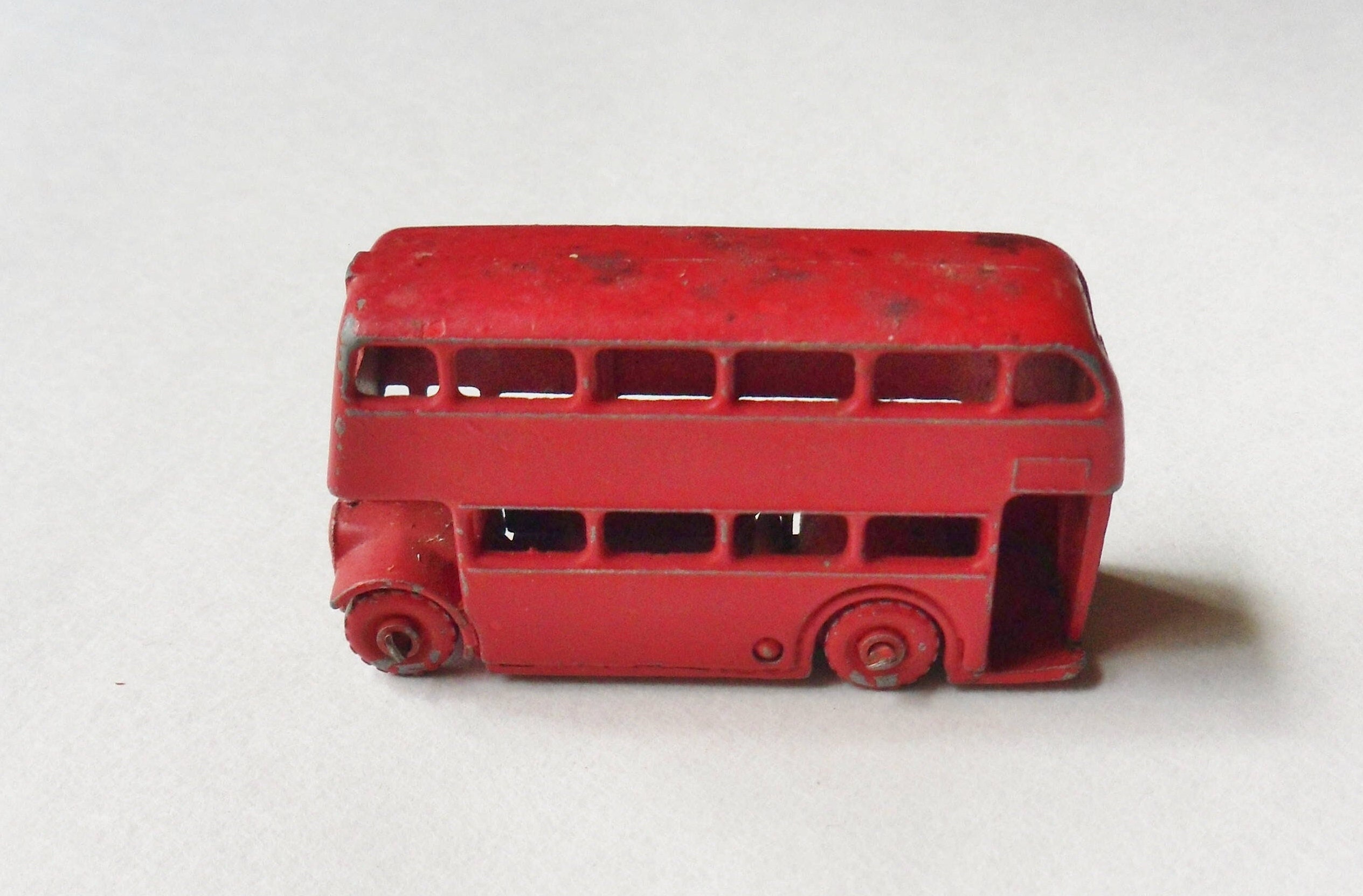 Matchbox Double Decker London Bus, Matchbox Series No 5, Red Matchbox Double Decker London Bus, Matchbox Series No 5, Red