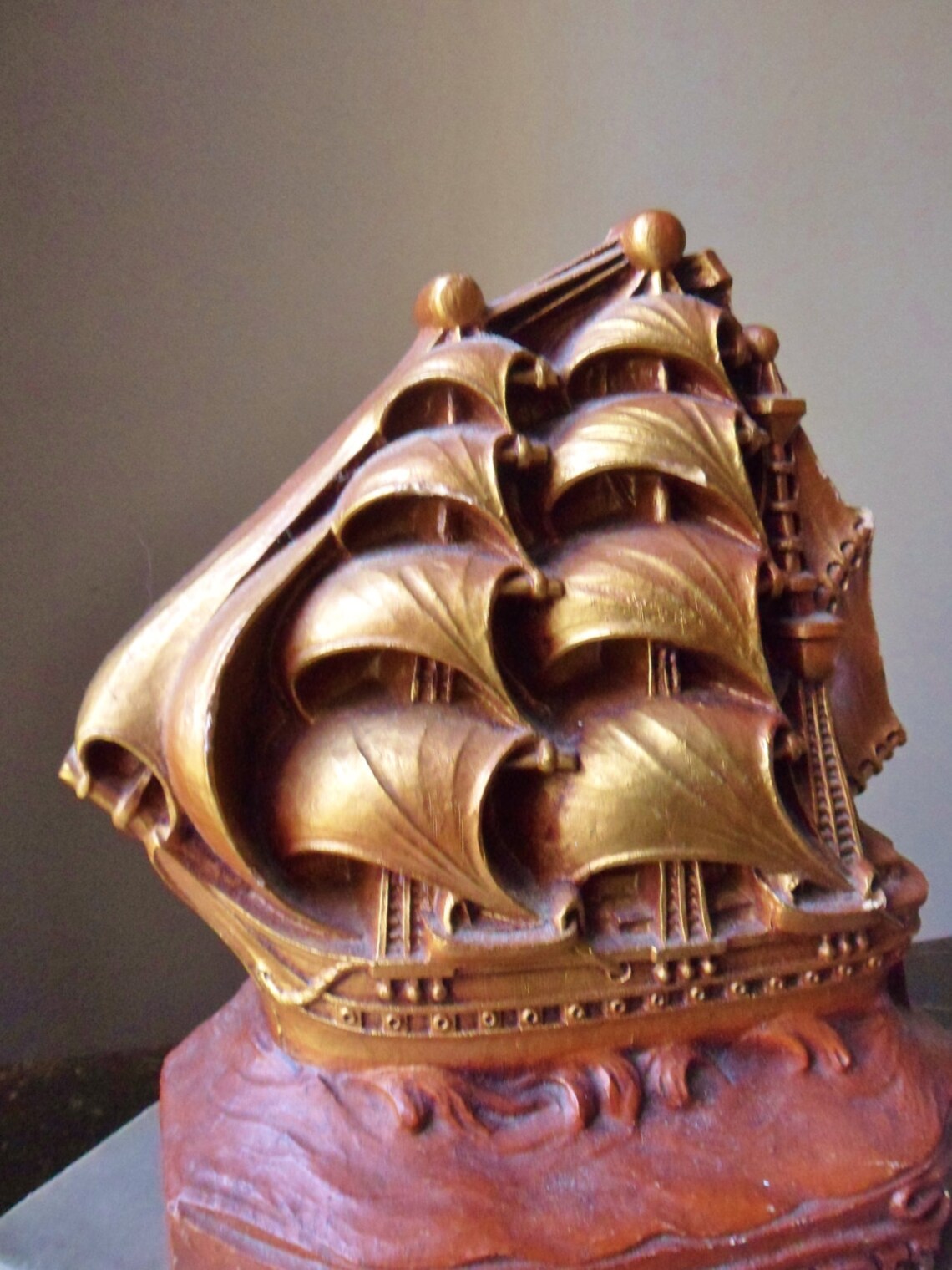 Old Ironsides Bookend USS Constitution Clipper Ship Etsy