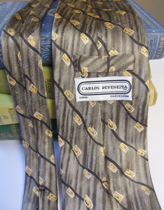 carlos devenezia silk tie