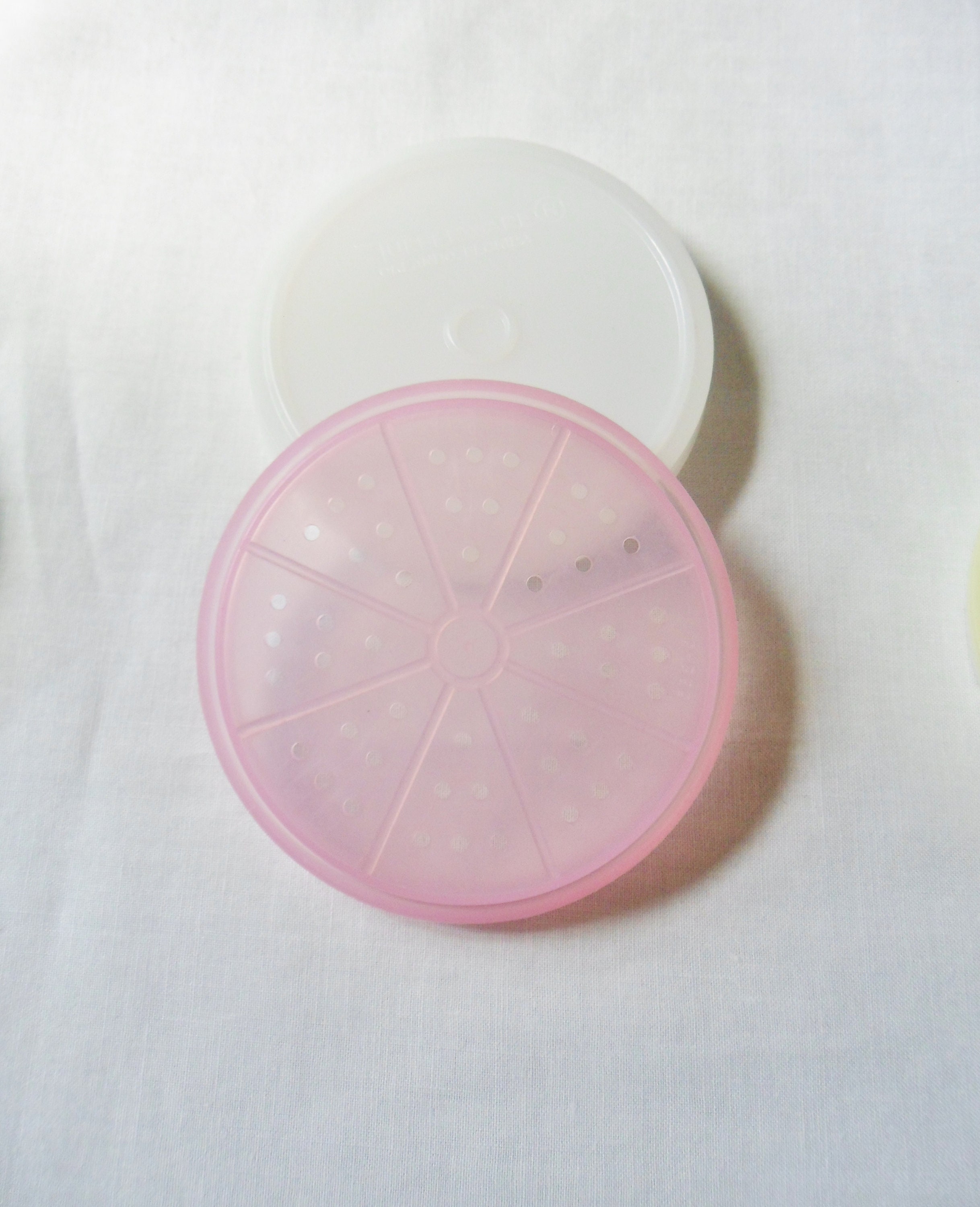 Set of Three Tupperware Coasters Two Part Wagon Wheel Etsy UK
