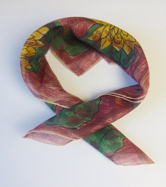 Burmel Original Water Lily Scarf, Small Cotton Ne… - image 8