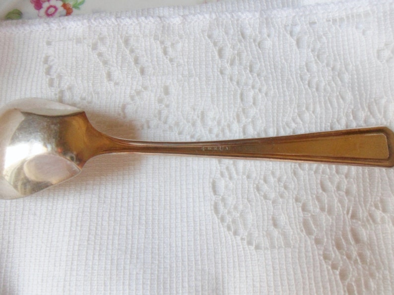 William A Rogers Silver Sugar Spoon WR A1 Alden Pattern Etsy