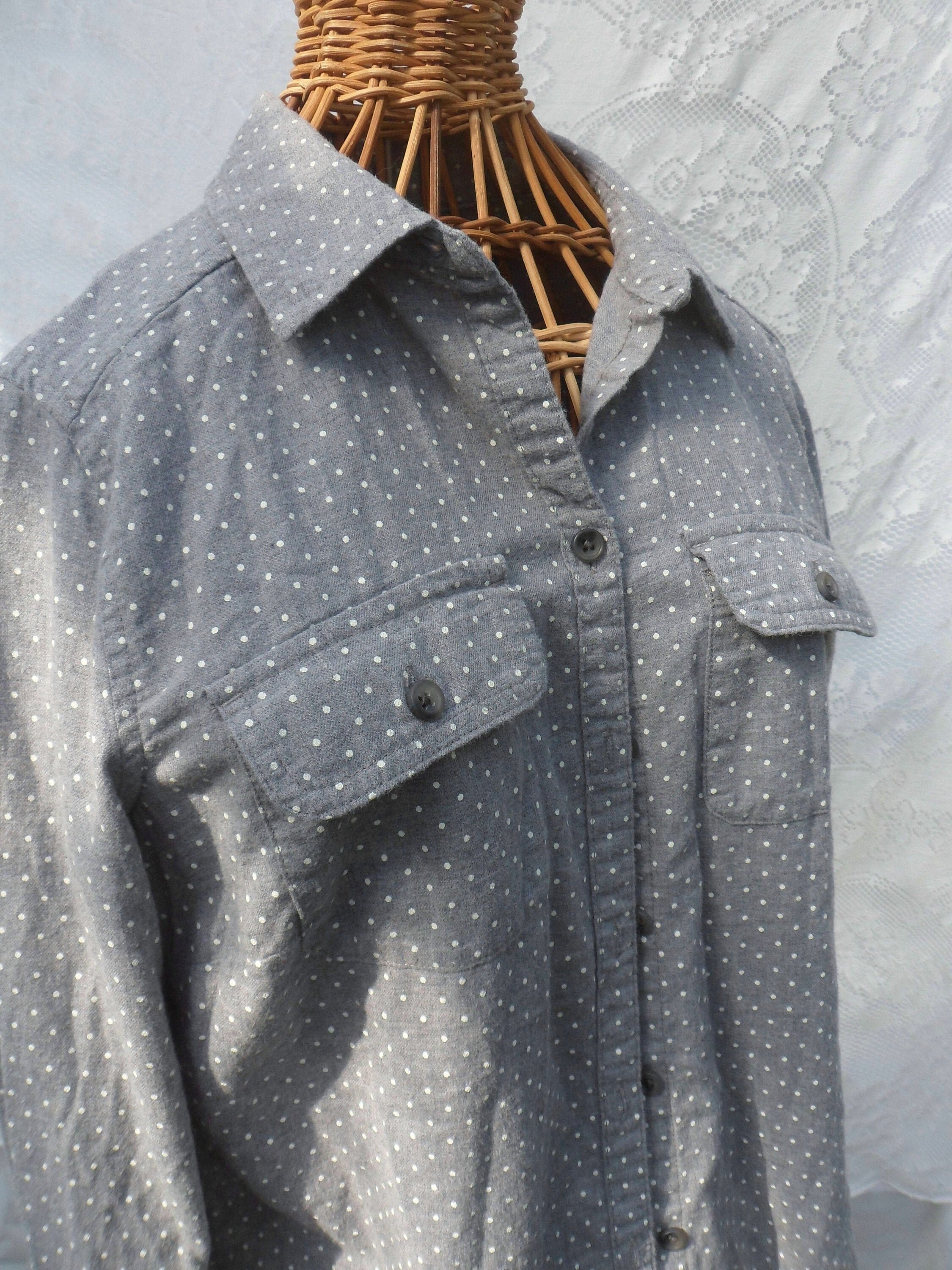 Croft and Barrow Button Down Shirt Long 