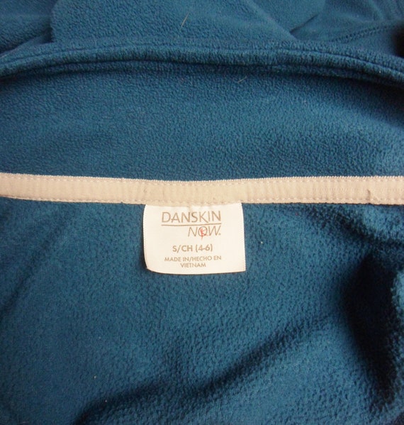 Danskin Now Blue Exercise Jacket, Vintage Workout Zipper Jacket, Size S -   Finland