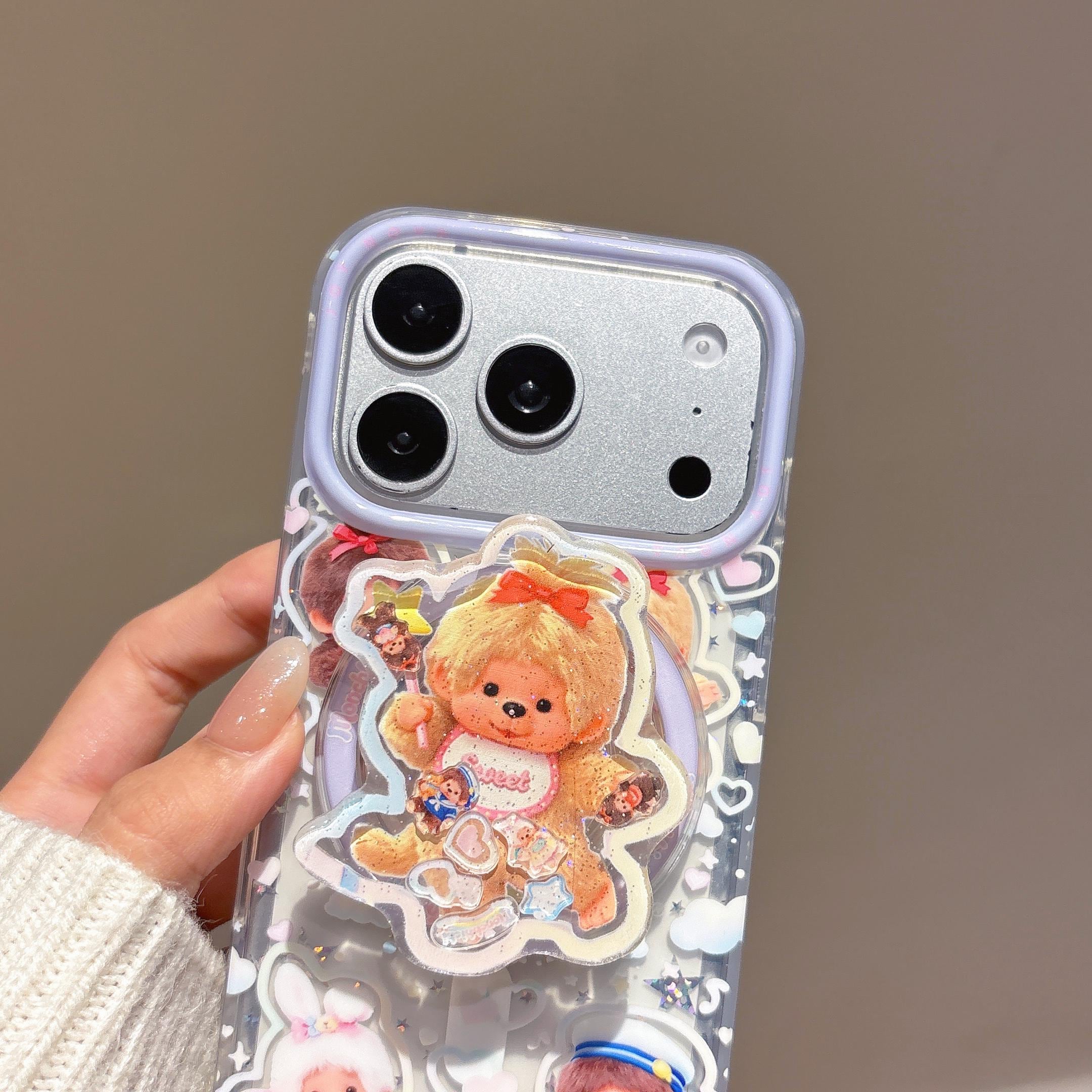 Monchhichi phone case - Etsy 日本