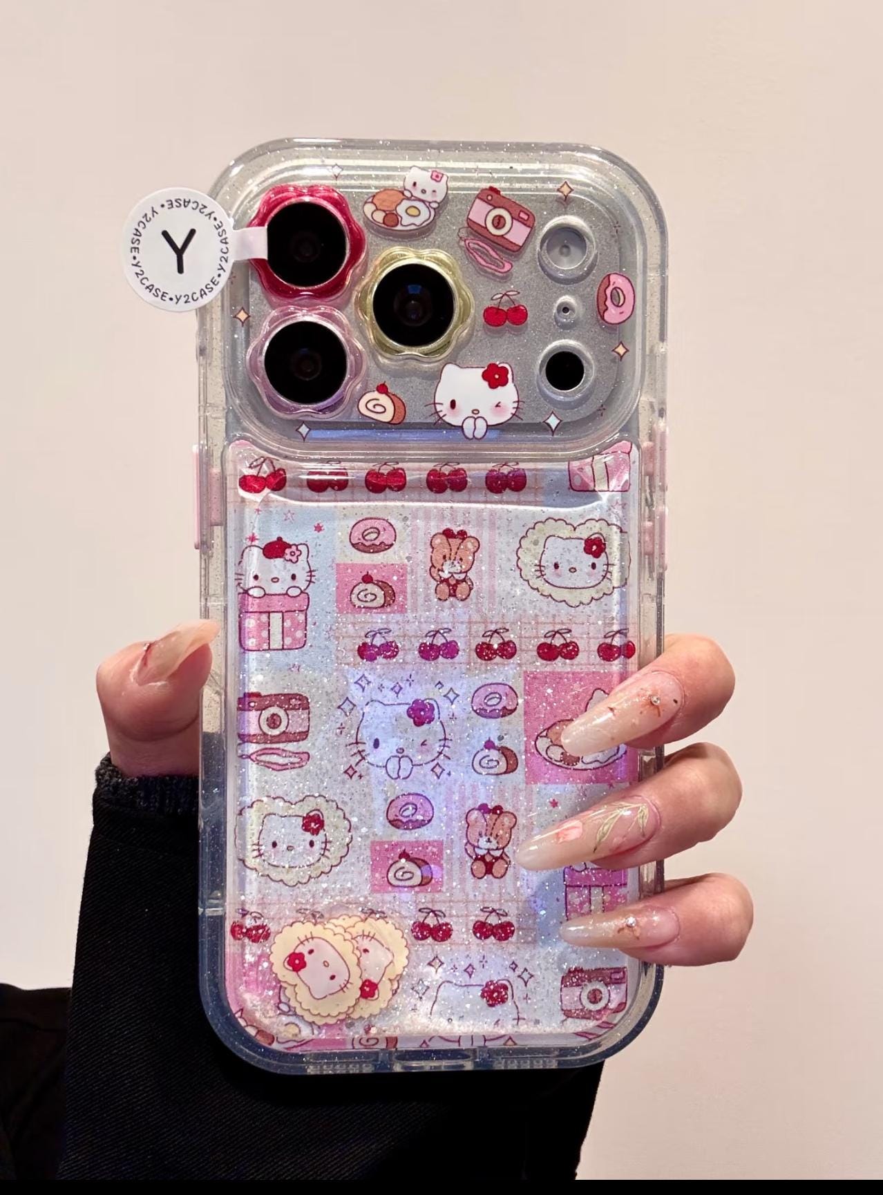 ハローキティ 携帯電話カバー 花飾り付き Helllo kitty phone case - Etsy 日本
