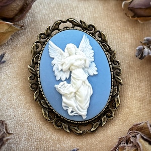Vintage Angel Brooch - Etsy