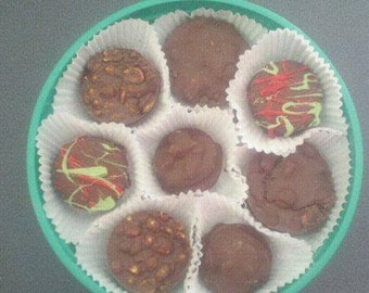 Reindeer Poop with Hand Written Card from Santa 24 pieces 2.5 lbs