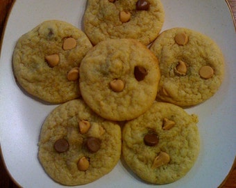 Baked Peanut Butter Chocolate Chip Cookies 3 Dozen