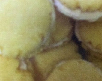 Orange Cakedoodles 2 dozen BAKED sandwich cookies
