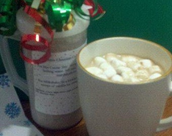 Double Chocolate Cocoa Mix that doubles as a Milkshake Mix in summer