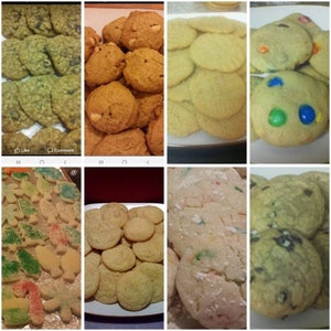 Cookie and candy holiday trays