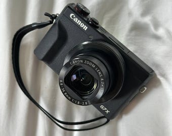 Canon G7X Mark III Digital Camera – Compact Vlogging Camera with 4K Video & WiFi