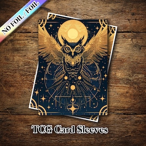 Owl Mtg Sleeves - Etsy Owl Mtg Sleeves - Etsy