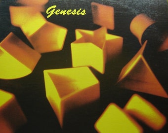 GENESISライブ音源ミスプレス盤SPUNK BLA169 TAKEL933 Genesis - Genesis S/T (shapes) LP - Atlantic Records 1983