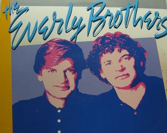 The Everly Brothers - Born Yesterday LP - Mercury Records 1986 - Vintage Vinyl LP Record Album