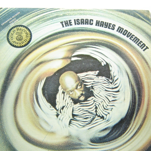 Isaac Hayes - The Isaac Hayes Movement LP - Enterprise Records 1970 - Vintage Vinyl LP Record Album