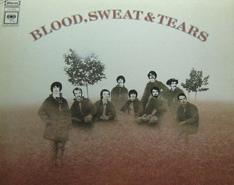 Blood, Sweat And Tears - Blood, Sweat And Tears S/T LP - Columbia Records 1968 - Vintage Vinyl LP Record Album