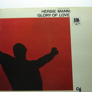 Herbie Mann - Glory Of Love LP - A&M 1967 - Vintage Vinyl LP platten Album