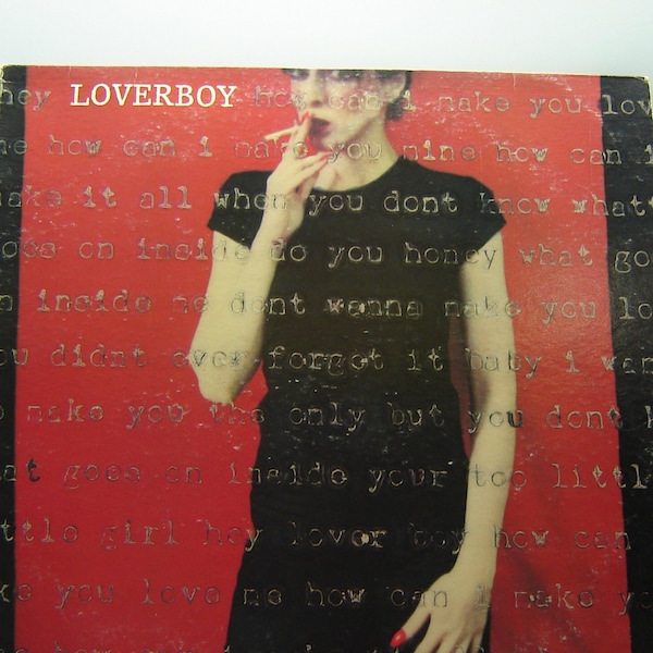 Loverboy - Loverboy S/T LP - Columbia Records 1980 - Vintage Vinyl LP Record Album