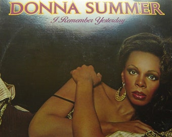 Donna Summer - I Remember Yesterday LP - Casablanca Records 1977 - Album di dischi LP in vinile vintage