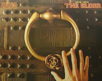 "KISS - Musik von ""The Elder"" (Japanese Pressing) LP - Casablanca / Polystar Cords 1981 - Vintage Vinyl LP 'Rekord Album'."