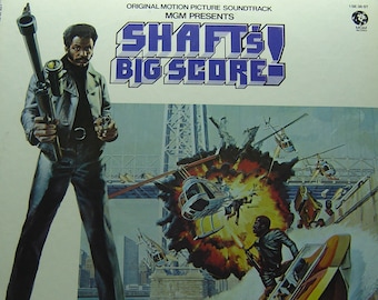 Shaft's Big Score! OST Soundtrack LP - Gorden Parks, O.C. Smith - MGM Records 1972 - Vintage Schallplatten Album
