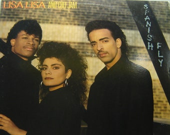 Lisa Lisa and Cult Jam - Spanish Fly LP - Columbia Records 1987 - Vintage Vinyl LP Record Album