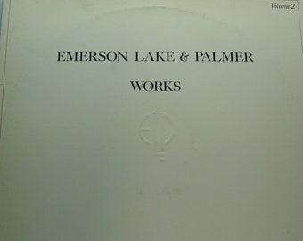 Emerson, Lake & Palmer - Works Volym 2 LP - Atlantic Records 1977 - Vintage Vinyl LP Skiva Album