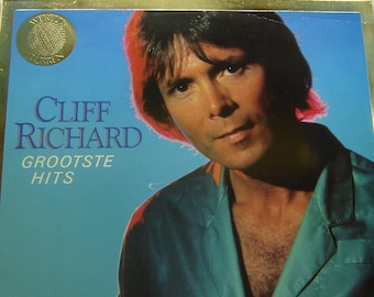 Cliff Richard - Grootste Hits (Greatest Hits) LP - EMI 1981 Compilation (Holland Pressing) - Vintage Vinyl LP Record Album