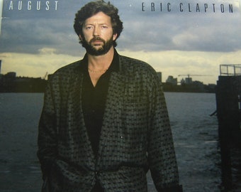 ERIC CLAPTON - AUGUST Lp 1986 Original Vintage Vinyl Record Album