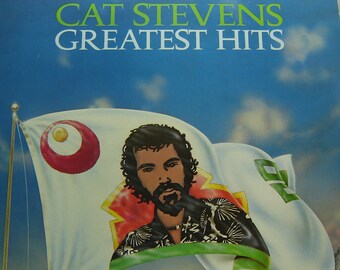 Cat Stevens - Greatest Hits LP (with poster) - A&M Records 1975 Compilation - Vintage Vinyl LP Record Album